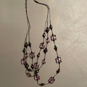 Multi strand necklace